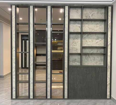 Thi công nội thất của công ty xây dựng Hoài Bảo 16