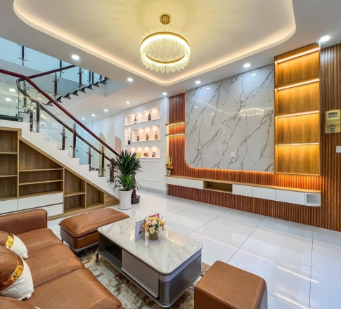 Thi công nội thất của công ty xây dựng Hoài Bảo 22