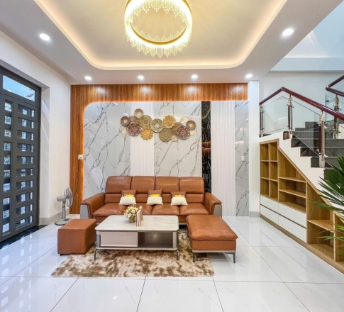 Thi công nội thất của công ty xây dựng Hoài Bảo 23